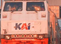 Logo KAI di Lokomotif