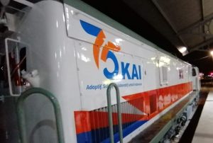 Logo PT KAI di Lokomotif