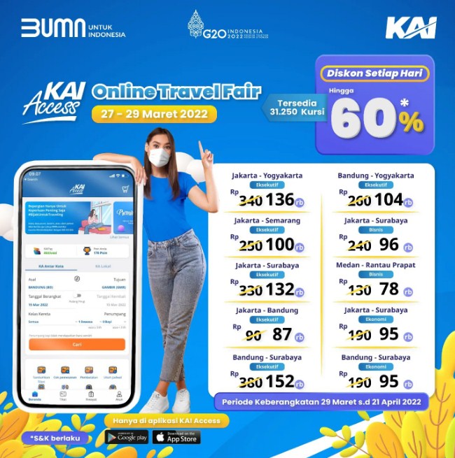 Promo Online Travel Fair KAI